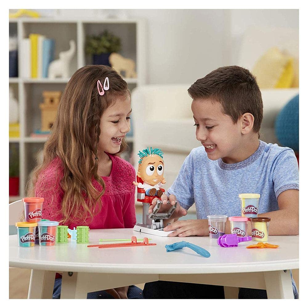 Play-Doh Drill 'n Fill Dentist Toy for Children 3 Years And Up with 8 Modelling Compound Pots, Non-Toxic, Assorted Colours