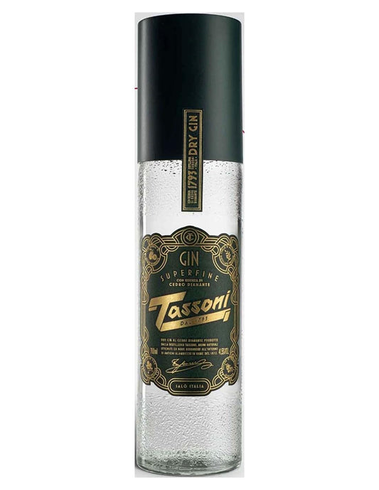 TASSONI | Distilled Dry Gin SUPERFINE | con CEDRO DIAMANTE | 41,5% vol - 700ml