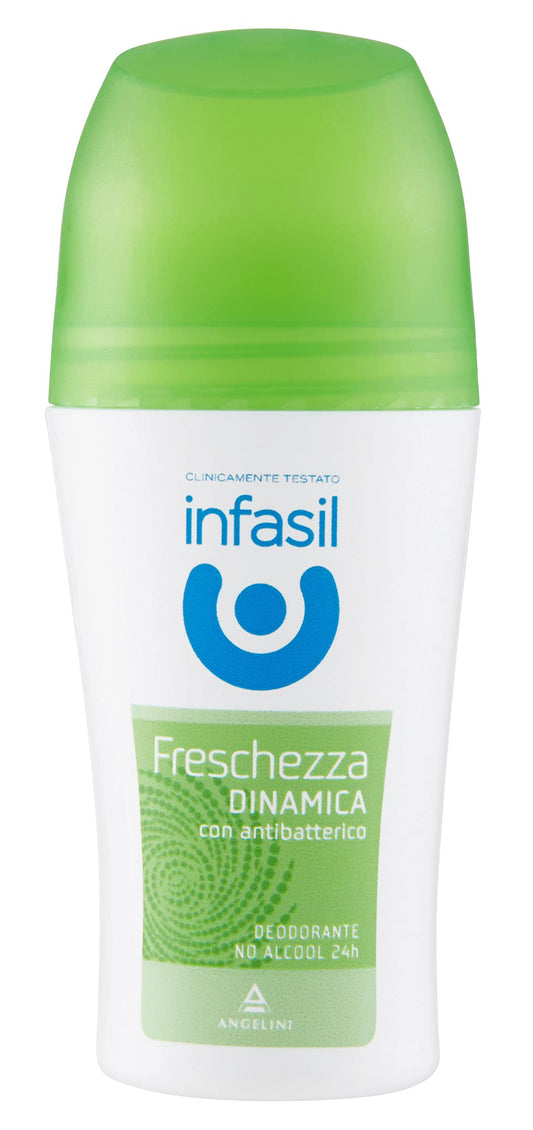 Set 12 INFASIL Deodorante Roll-On Fresca Energia 50 Ml Igiene E Cura Del Corpo