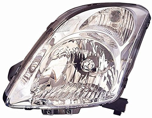 FARO DEPO H4 PRED. REG. ELETTRICA PARABOLA CROMATA SUZU.KI SWIFT - 05/'05>08/'10 - DX