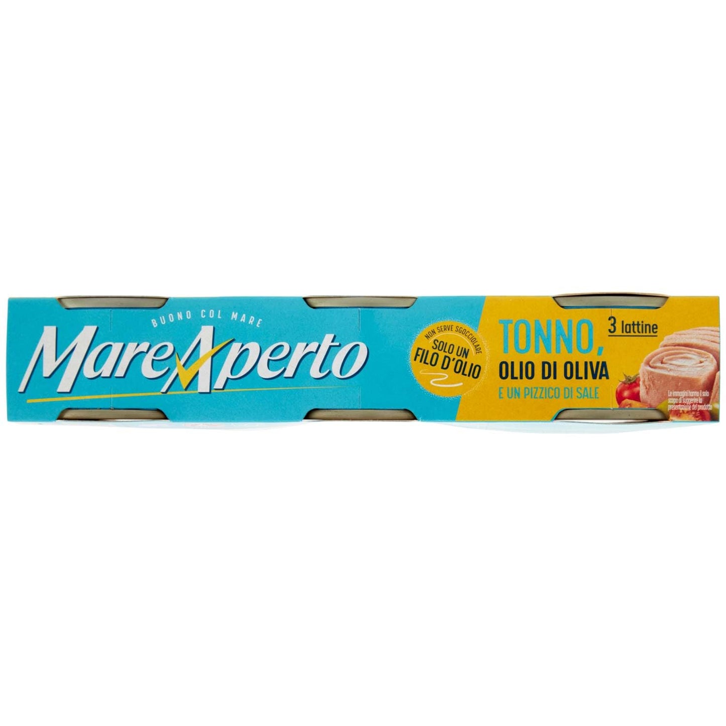 Mareaperto Tonno Olio Oliva Pronto Da Gustare 60g X 3, 180g