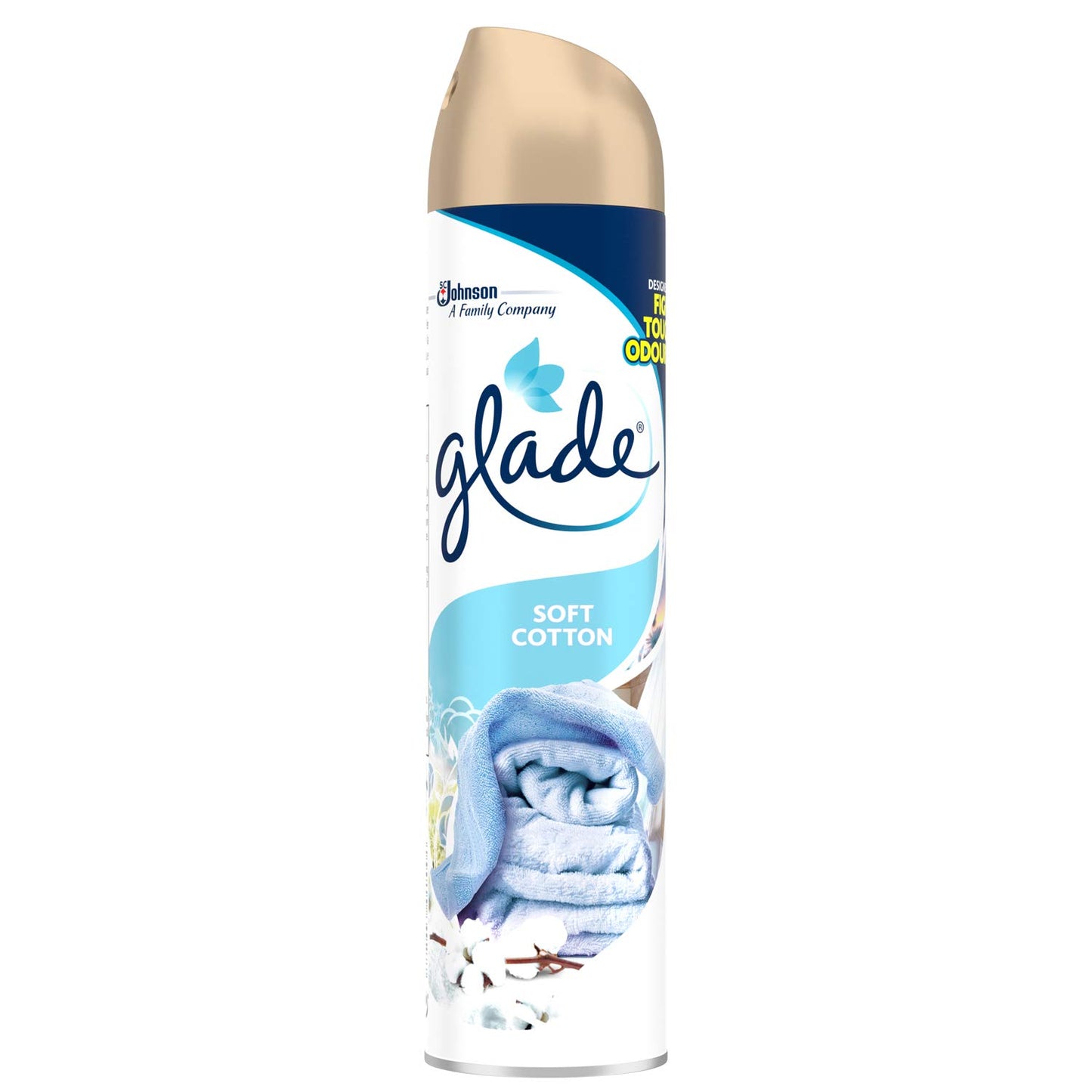 Glade Silver Fresh - Aerosol per bucato, 300 ml, confezione da 12