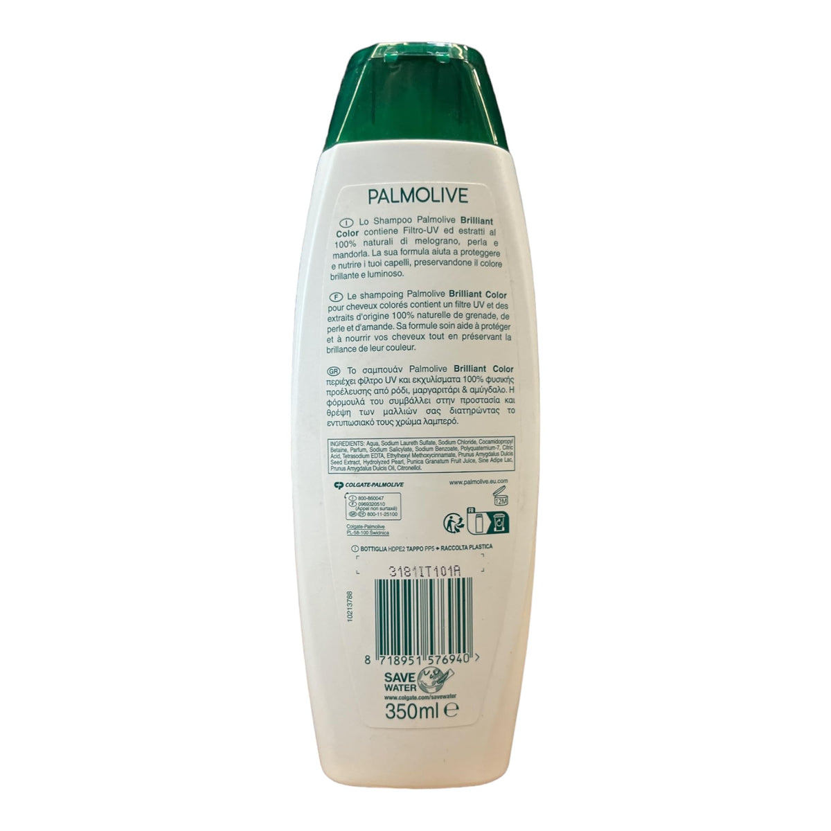 Palmolive shampoo Naturals Brilliant Color con melograno 350 ml