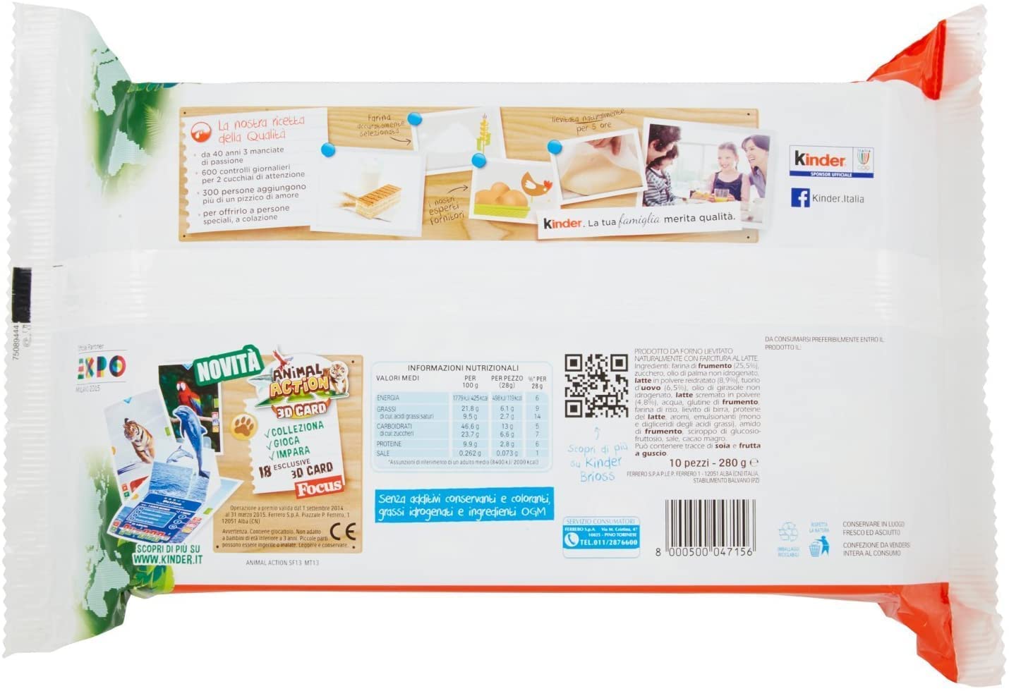 Kinder Ferrero Brioss Colazione Panecioc