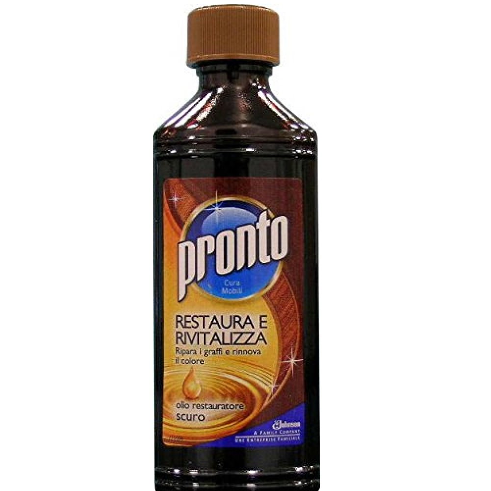 Pronto - Extra Care, Olio Restauratore per Legno, 100 ml scuro