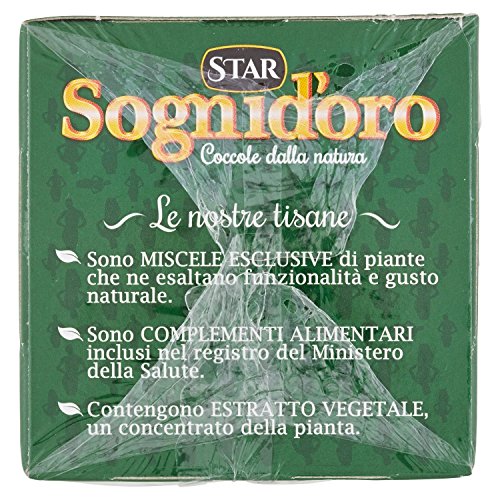 Sognid'Oro - Regolaritã , Tisana Con Inulina - 3 confezioni da 20 filtri [60 filtri]