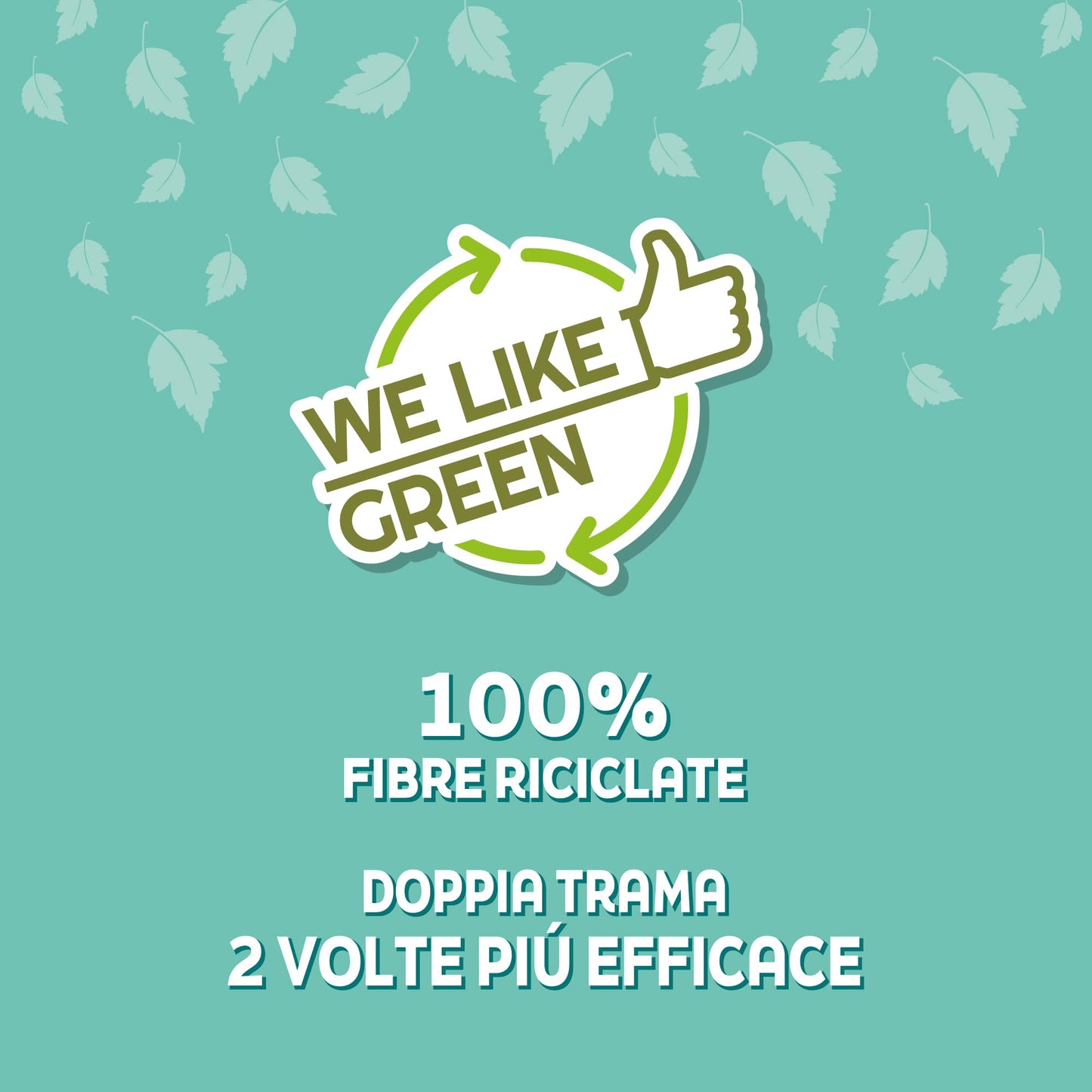 ARIX | 1 Panno per Pavimenti in Microfibra Riciclata con Strisce Abrasive della Linea We Like Green, 45x50 cm, Panno per Spazzolone Pavimenti Pulizia Profonda, 1 Pezzo