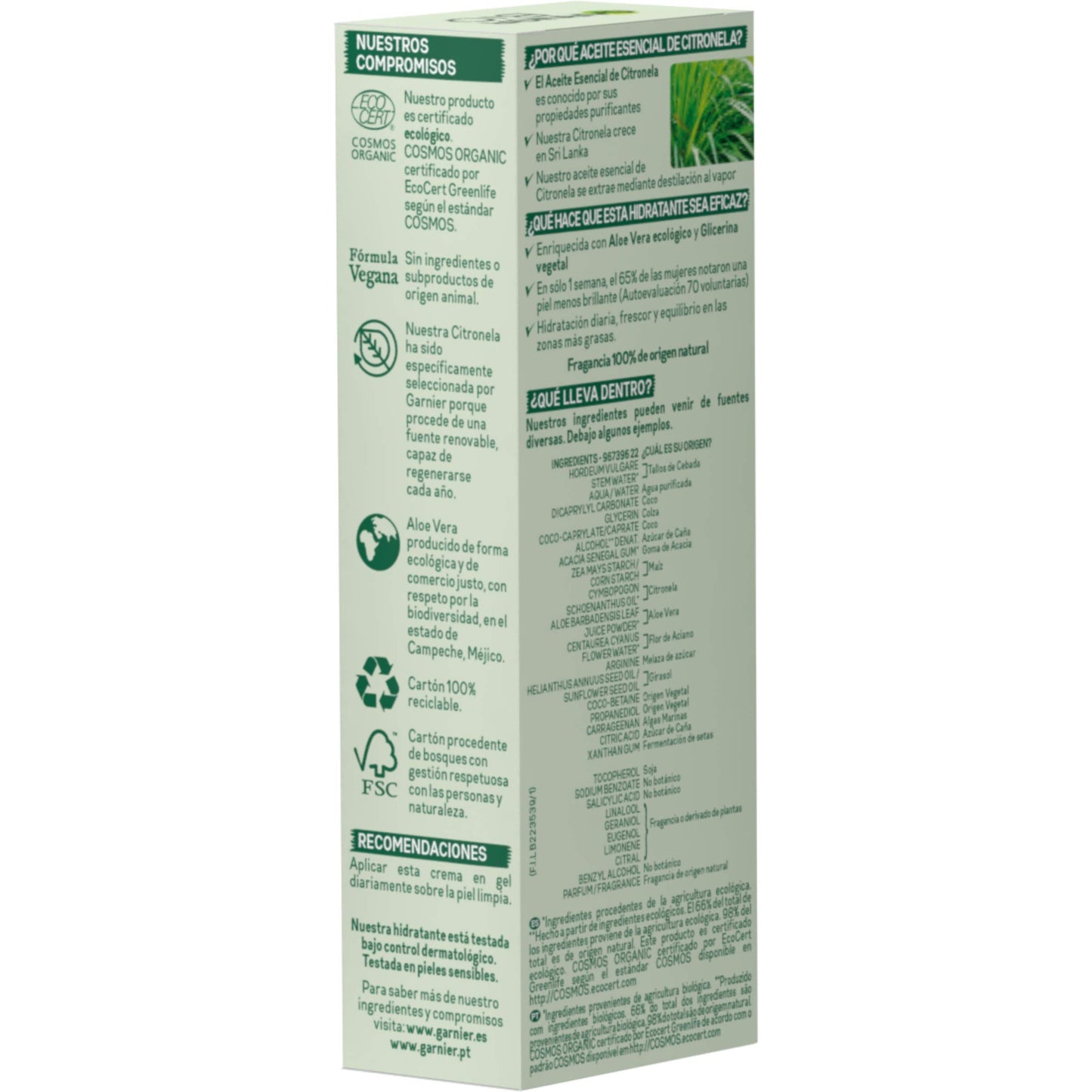 Garnier S.A.Bio Cr.50 Pnm Lemo