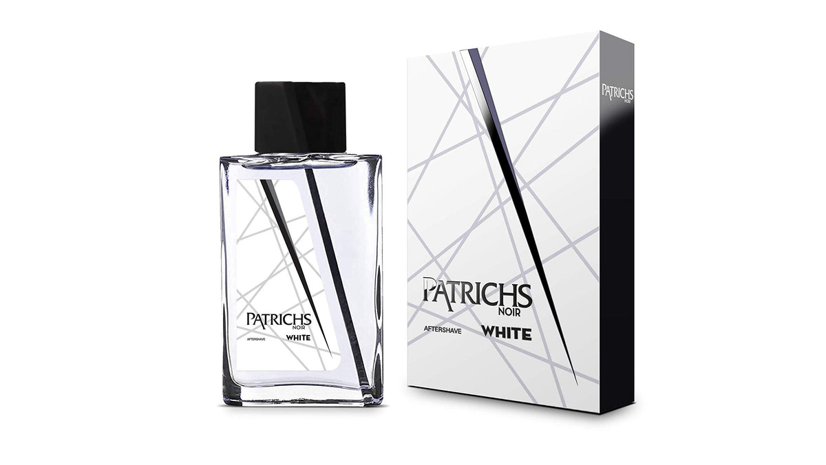 PATRICHS After Shave White, Confezione da 12 x 75 ml