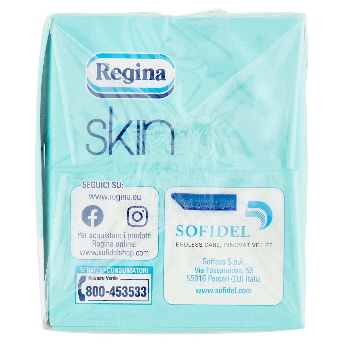 Regina Skin Fazzoletti Pocket, 6 x 10 Fazzoletti