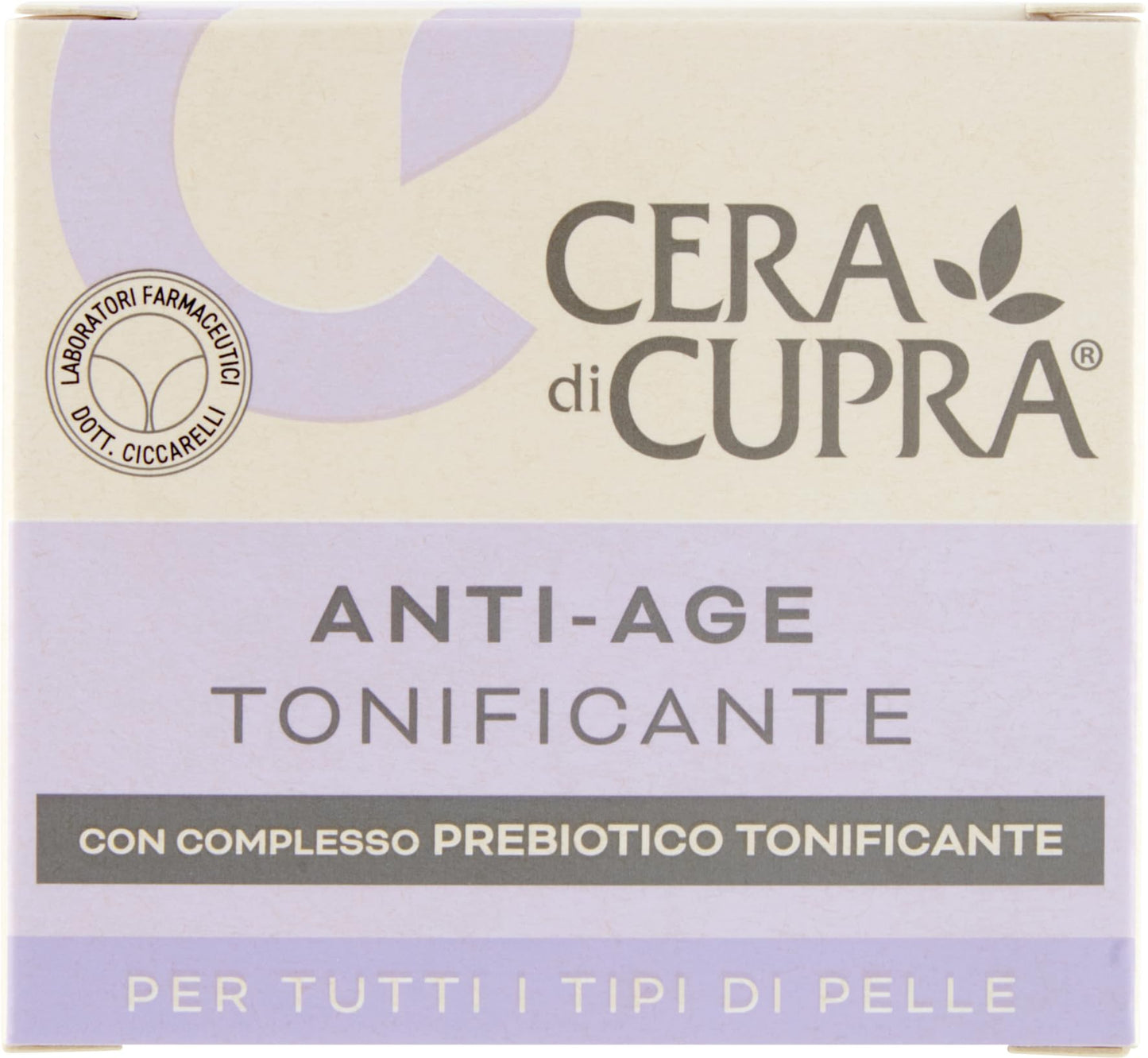 CERA DI CUPRA Crema Anti-Rughe Tonificante - 50 Ml - 50 ml