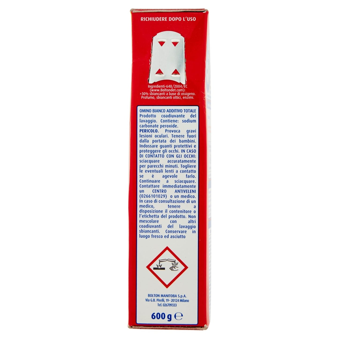 Omino Bianco Additivo Polvere Totale 5 In 1, 600g