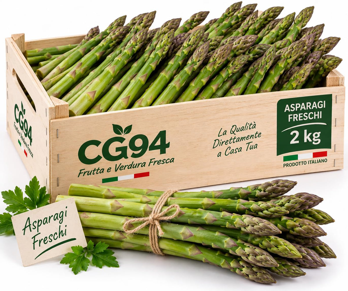 CG94 Asparagi Verdi Freschi Selezionati 2 kg