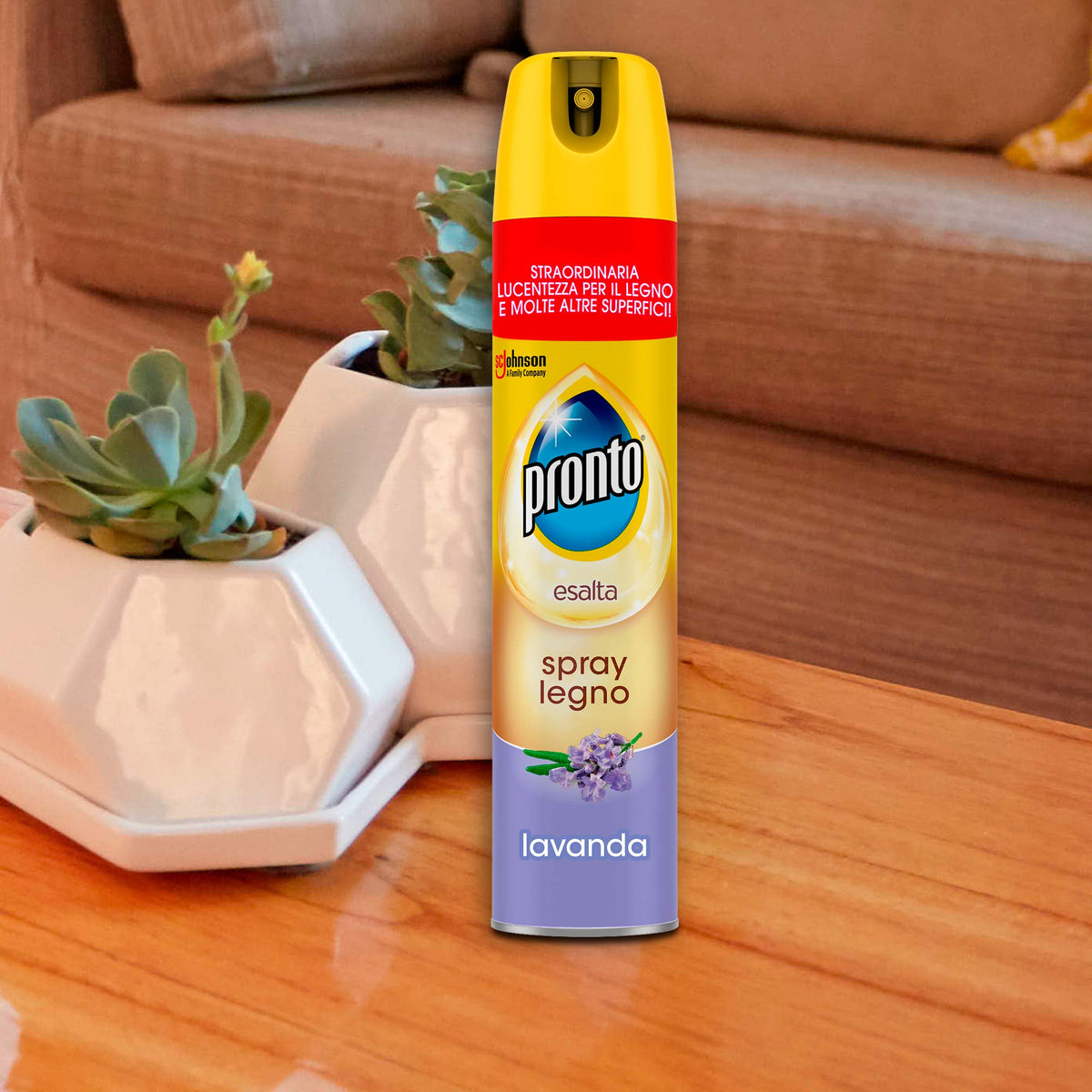 Pronto Detergente Spray Legno, Profumo di Lavanda, 300ml