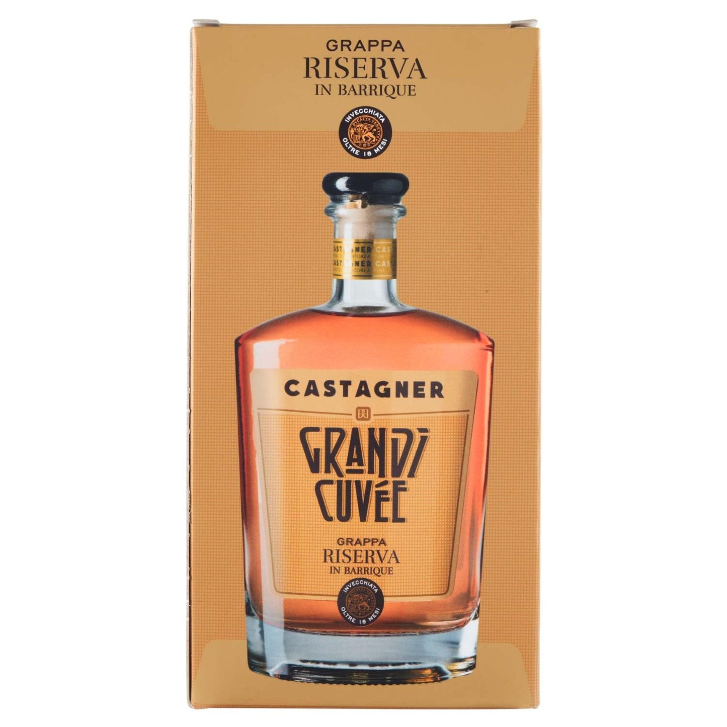 Sicilia Bedda - CASTAGNER Grappa Grandi Cru Riserva Barrique - Grappa Invecchiata oltre 18 Mesi - Cl. 50