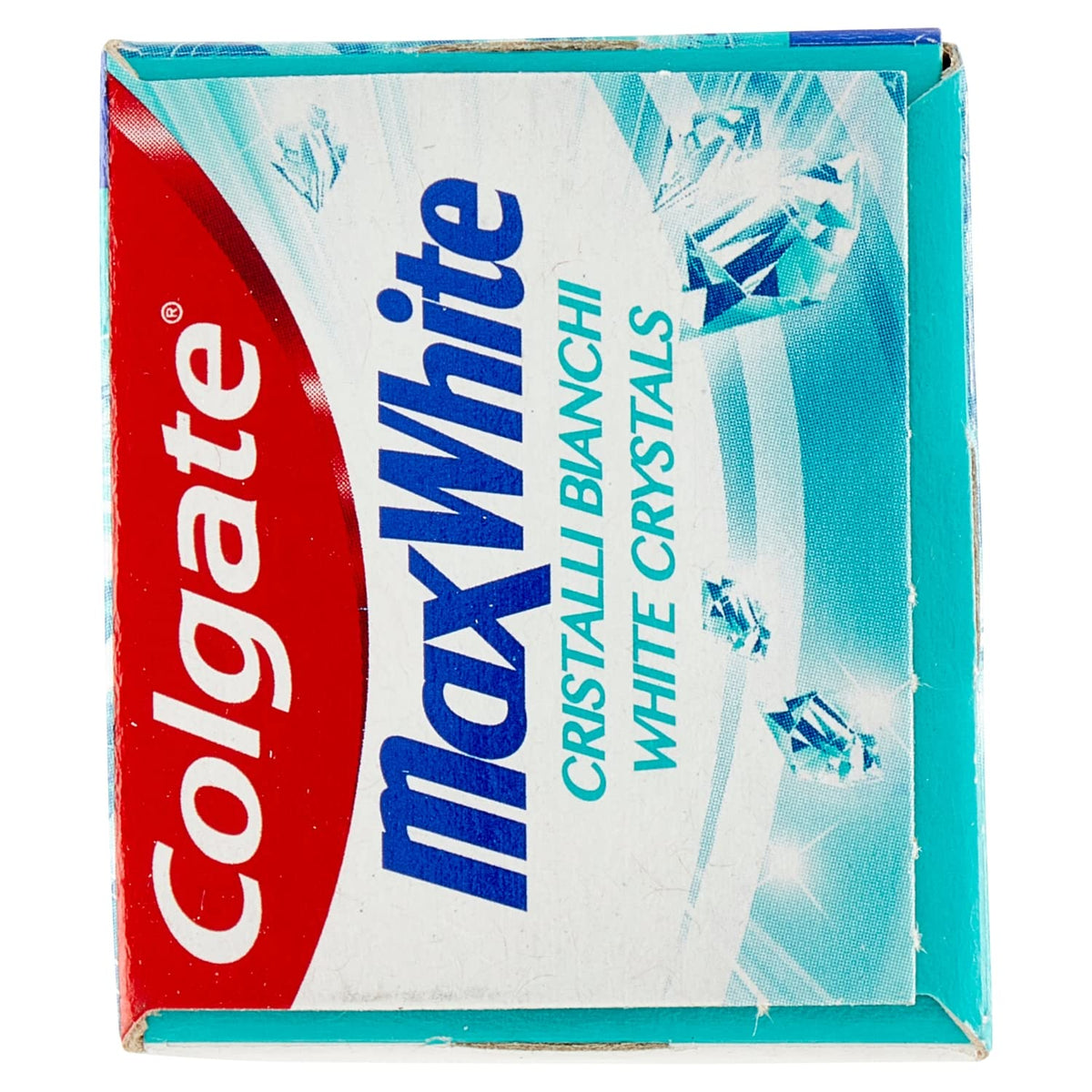Colgate Dentifricio Sbiancante Max White Cristalli Bianchi, 75ml
