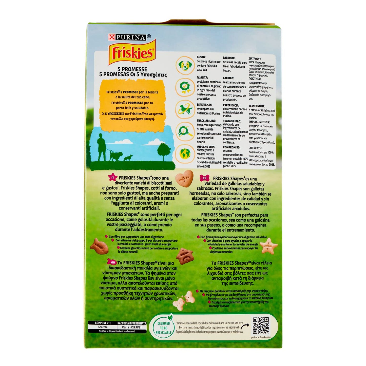 Friskies - Shapes Cani - 800 G