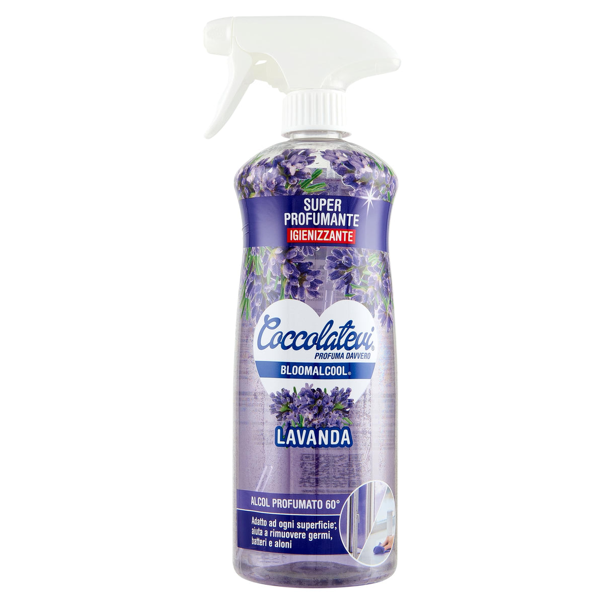 Coccolatevi Detergente Multiuso Bloomalcool 60° Lavanda 750ml, 750ml