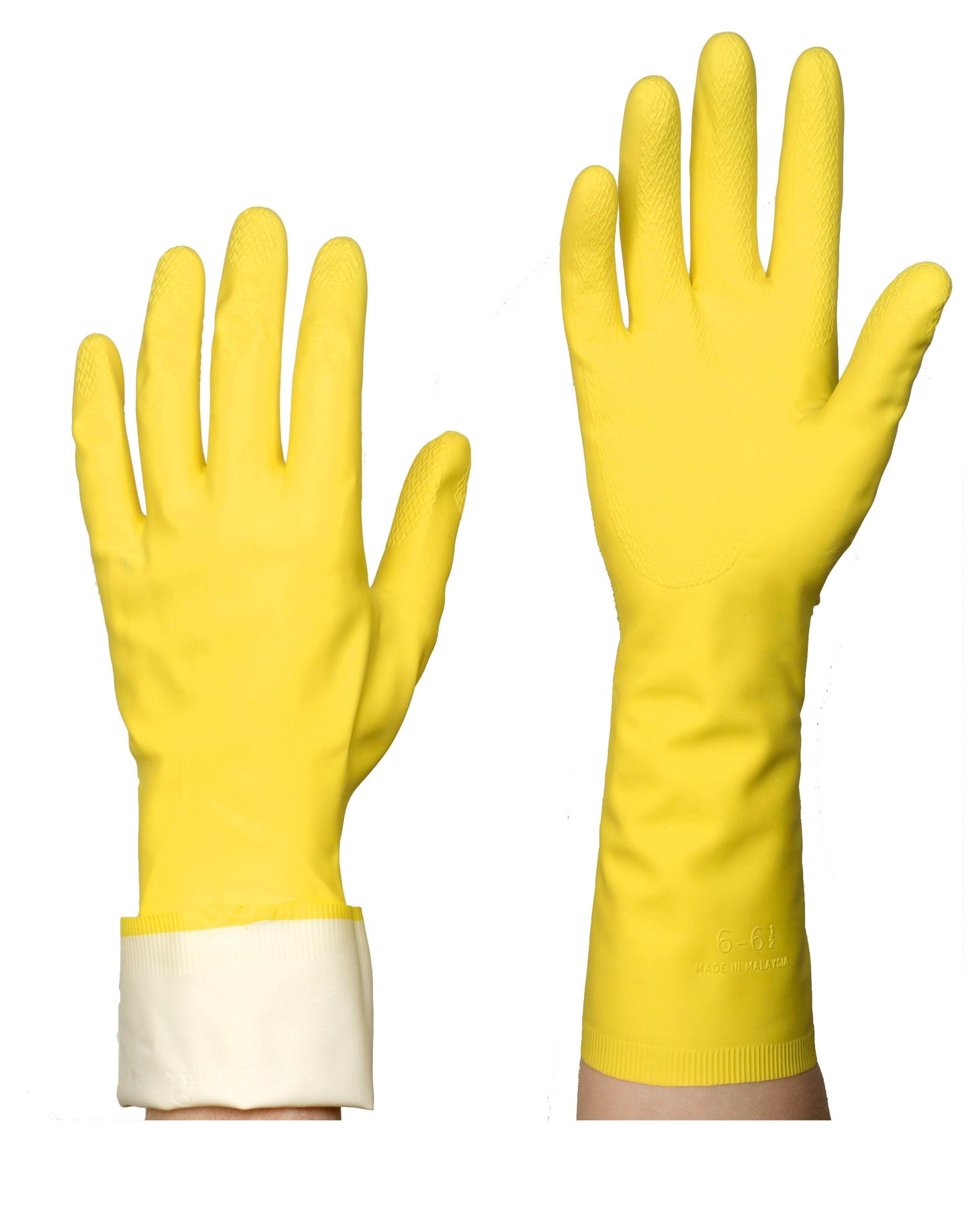 Spontex, Guanti per la pulizia della casa, Taglia L (8-8.5), Confezione da 10