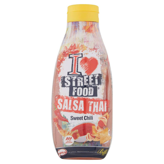 Gaia - I Love Street Food - Salsa Thai - Flacone Squeeze - Pacco da 6 x 1000 g