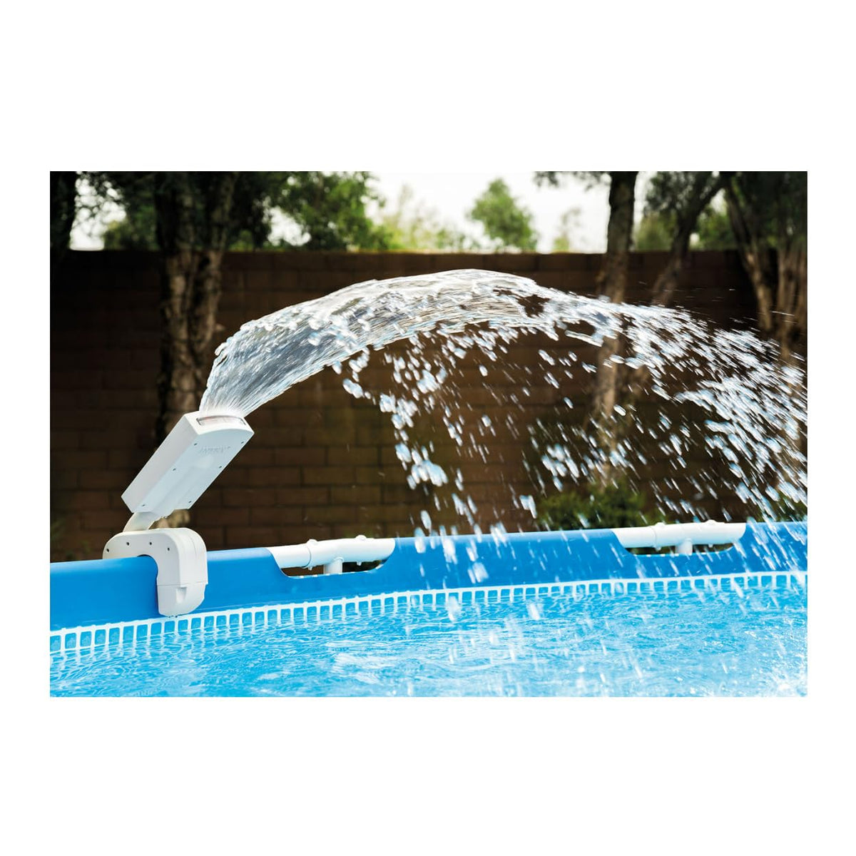 Intex Spruzzatore d'acqua per piscina a LED a quattro colori per piscina