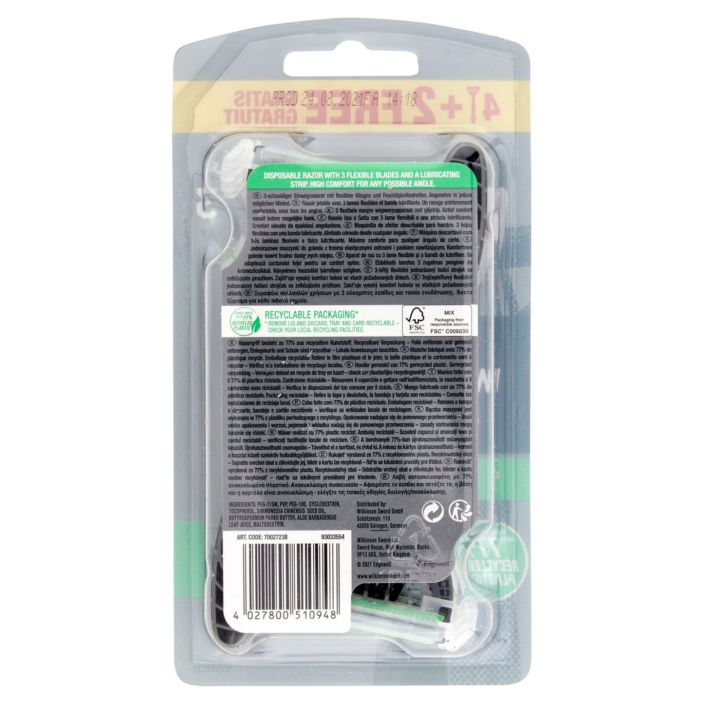 R&G Wilkinson Extreme 3 Activ 4+2