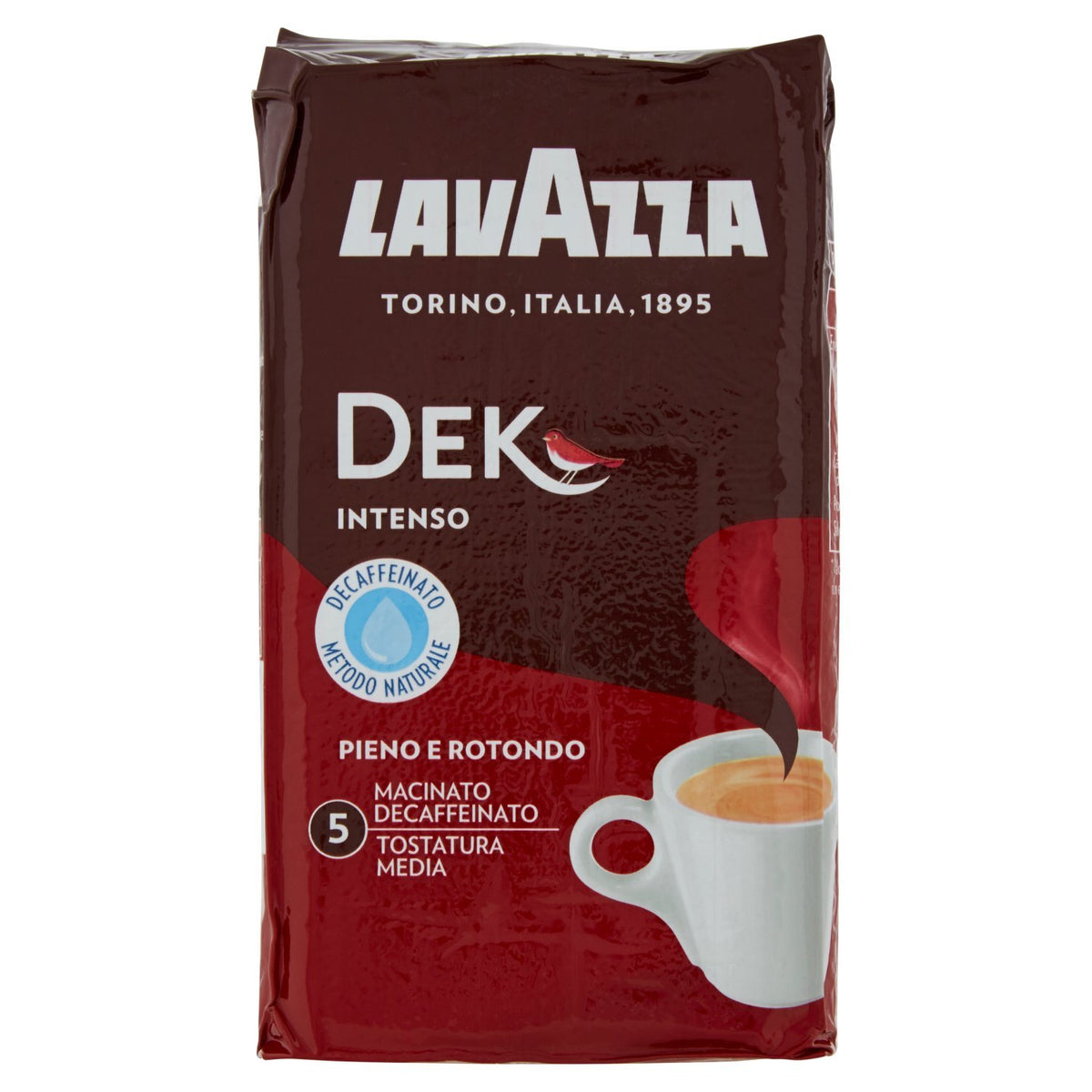 Lavazza Dek Intenso Caffè Macinato Decaffeinato, 250g