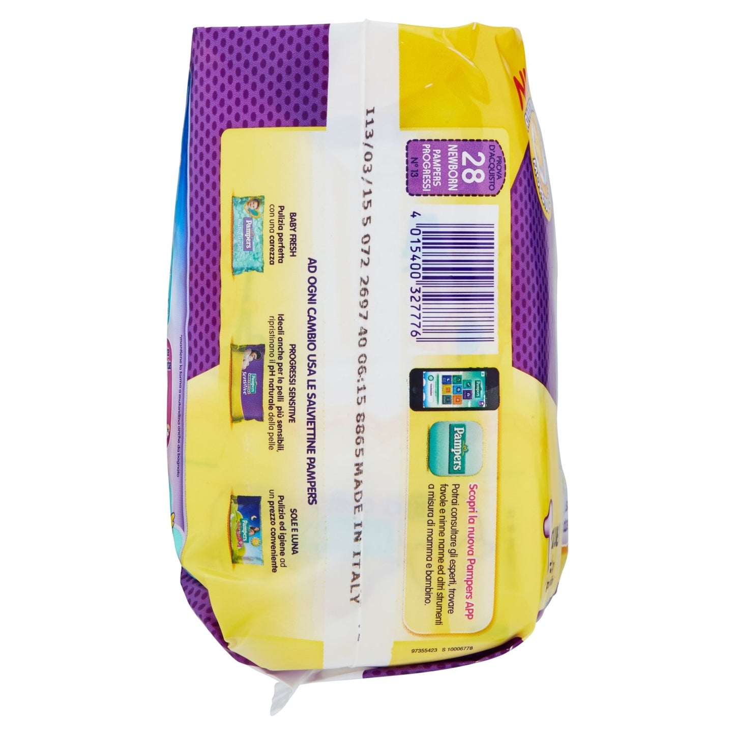 Pampers Progessi 2-5 Kg, Confezione da 28 Pannolini