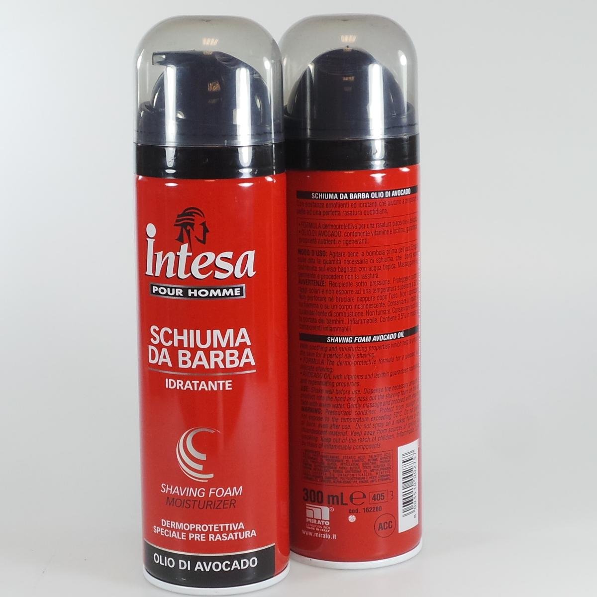 INTESA Set 12 Schiuma Barba 300 Avocado