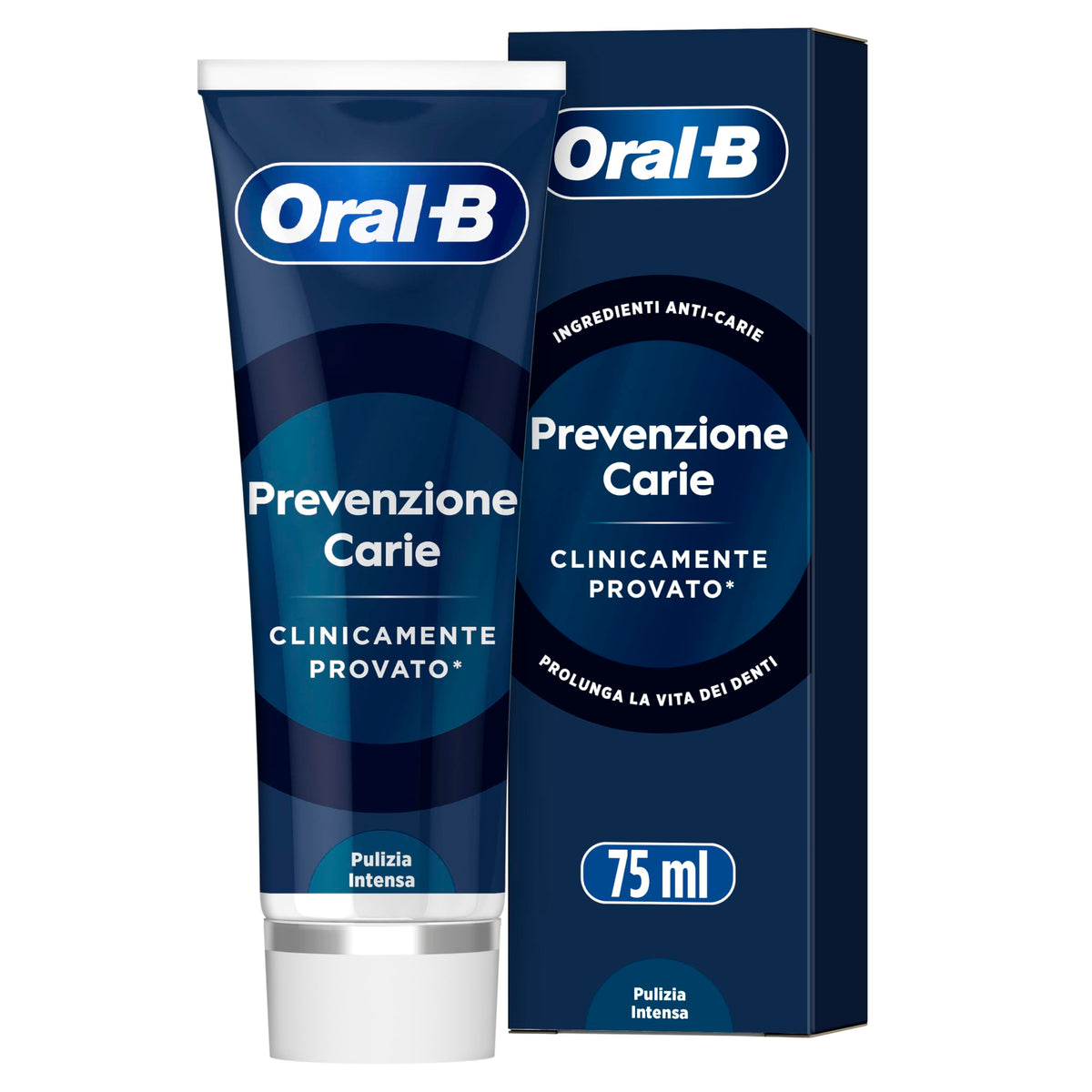Oral-B Dentifricio Clinical Prevenzione Carie Pulizia Intensa 75 ml. 1 Dentifricio