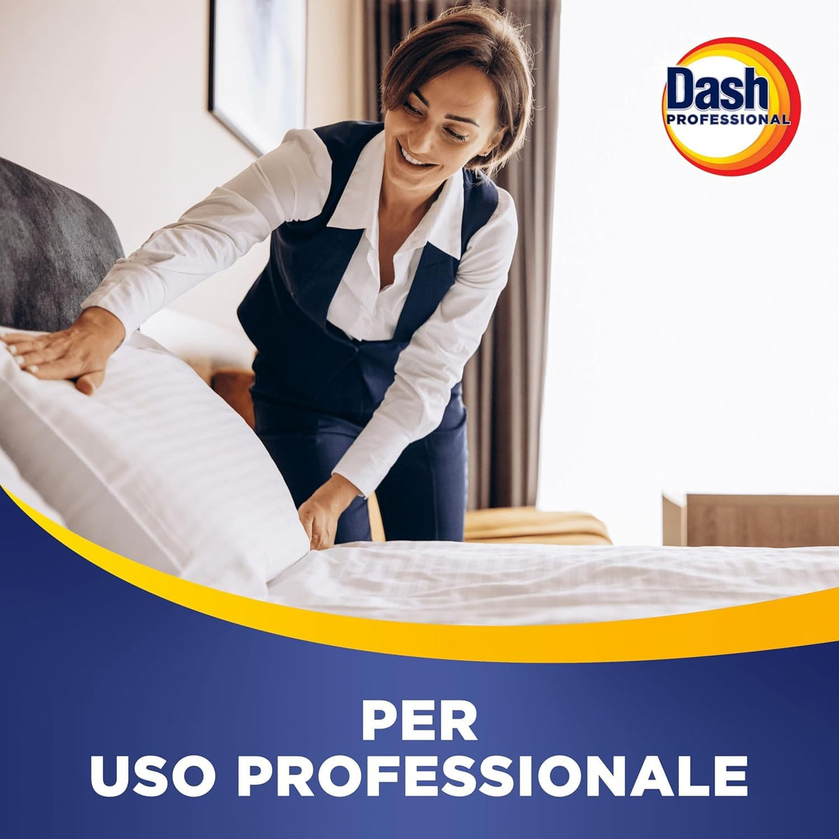 Dash Professional Pods Detergente Capsule Tutto-in-uno Classico, 60 lavaggi. Efficace su tutti i tipi di macchie grasse, Per uso professionale