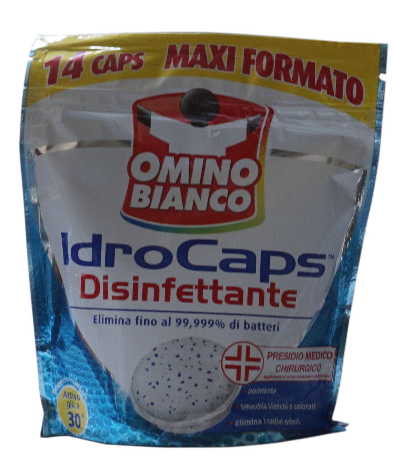 Omino Bianco Hydro caps Disinfettante 14 compresse, 280 g