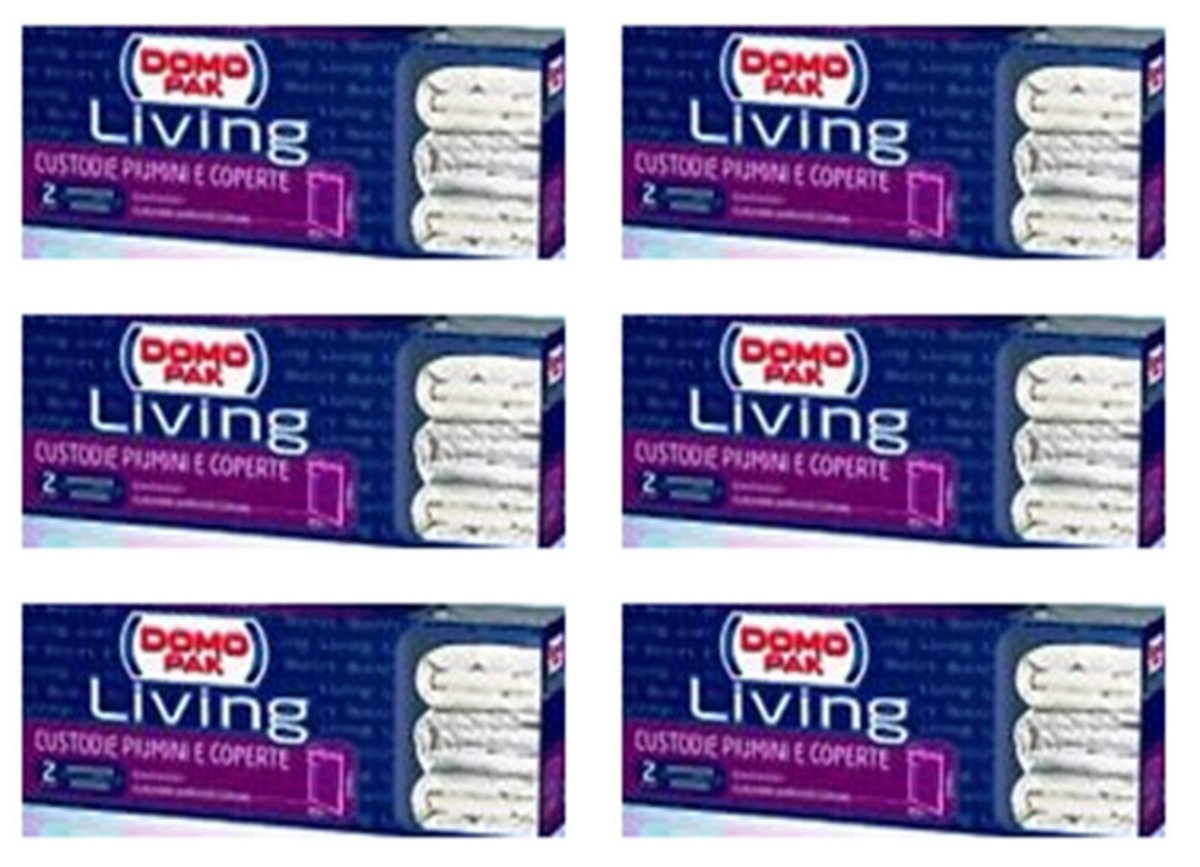 12 Custodie Domopak Living per Piumoni e Coperte antipolvere armadi domo pak