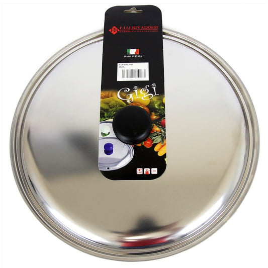 FRATELLI RIVADOSSI COPERCHIO ACCIAIO INOX cm 30 RIVADO
