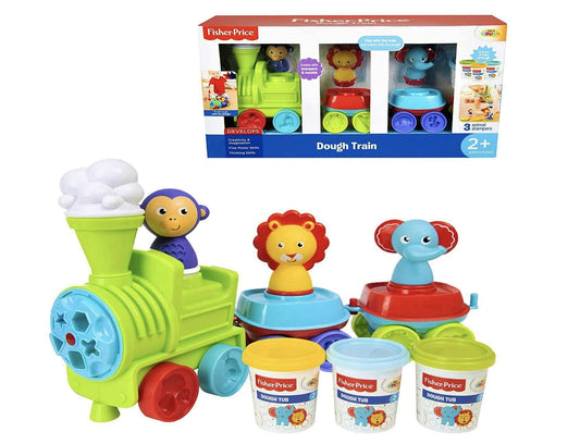 Set Treno Con Impasti Gioco 2+