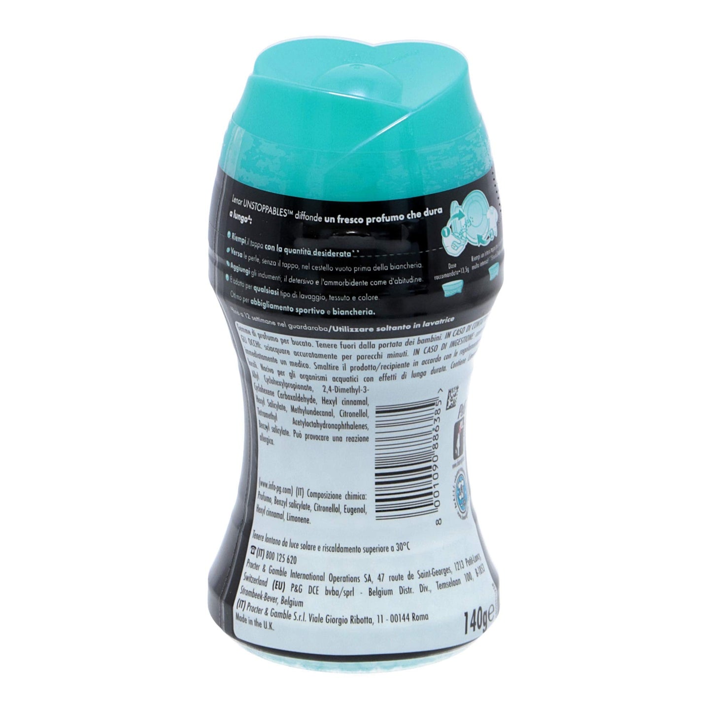 Lenor Additivo Profumato Unstoppables Fresh, 140g