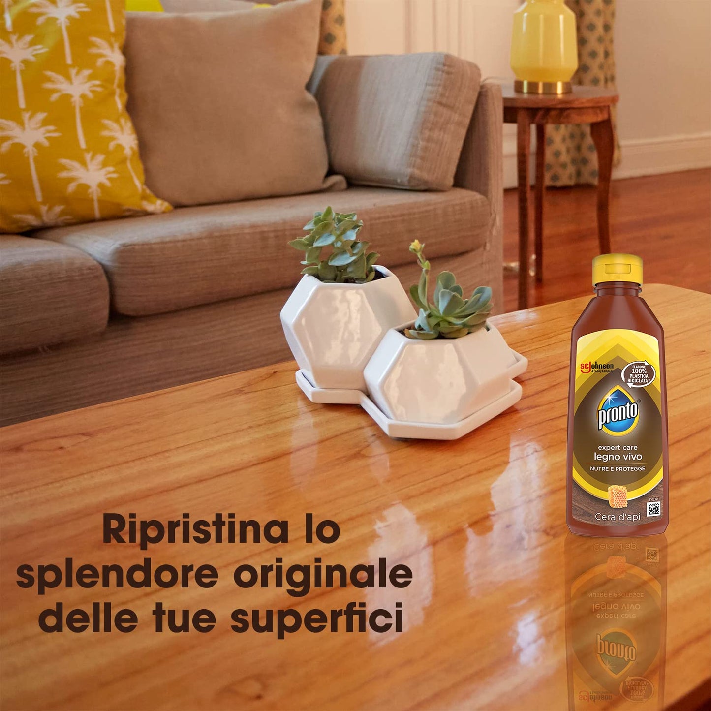 Pronto Legno Vivo, Crema Nutriente e Protettiva con Cera d'Api da 200ml