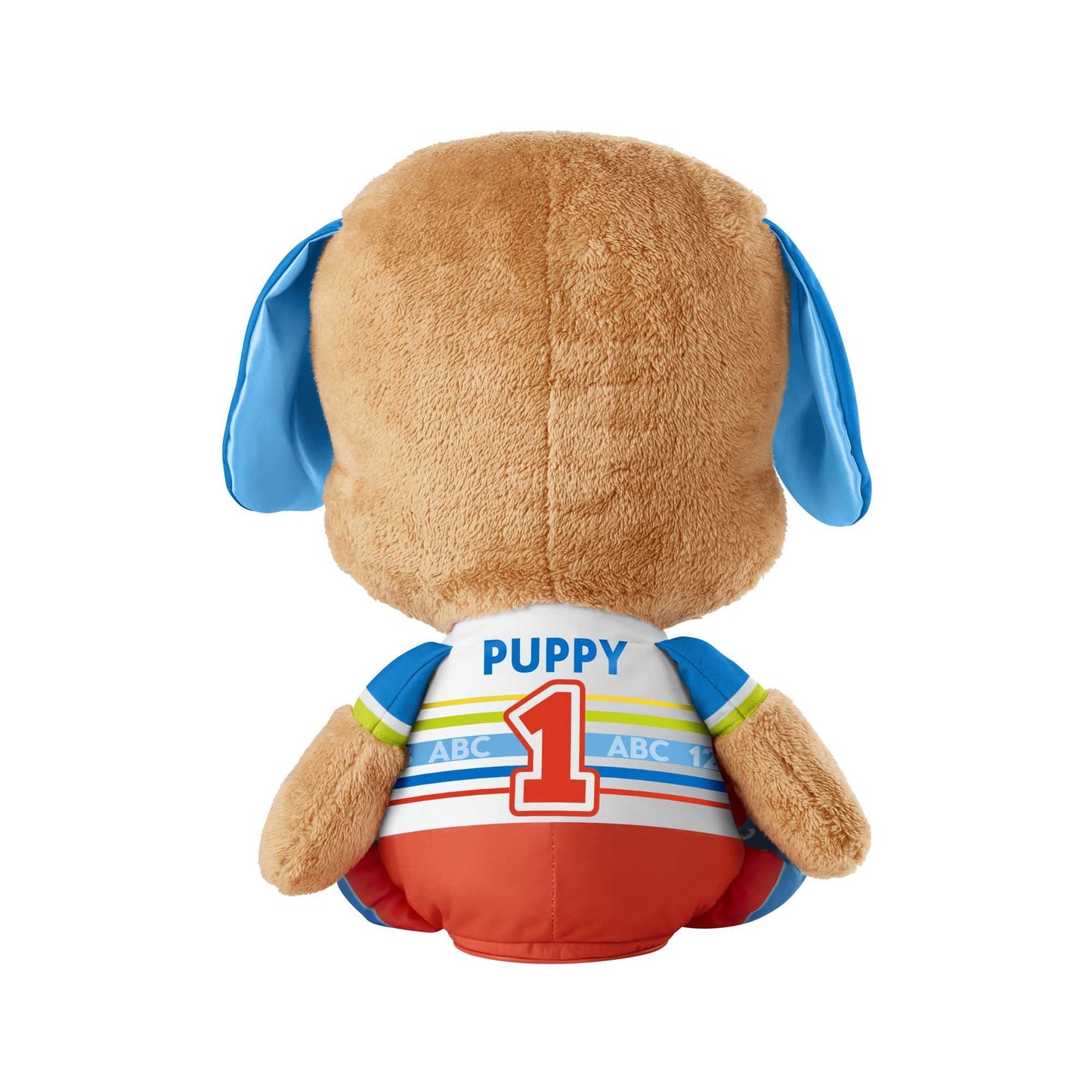Fisher-Price - Il Cagnolino Gigante, Grande Peluche Musicale Ridi e Impara Edizione italiana con Luci, Suoni, Canzoni, Frasi e Tecnologia Smart Stages, Giocattolo per Bambini 18+ Mesi, HGW92