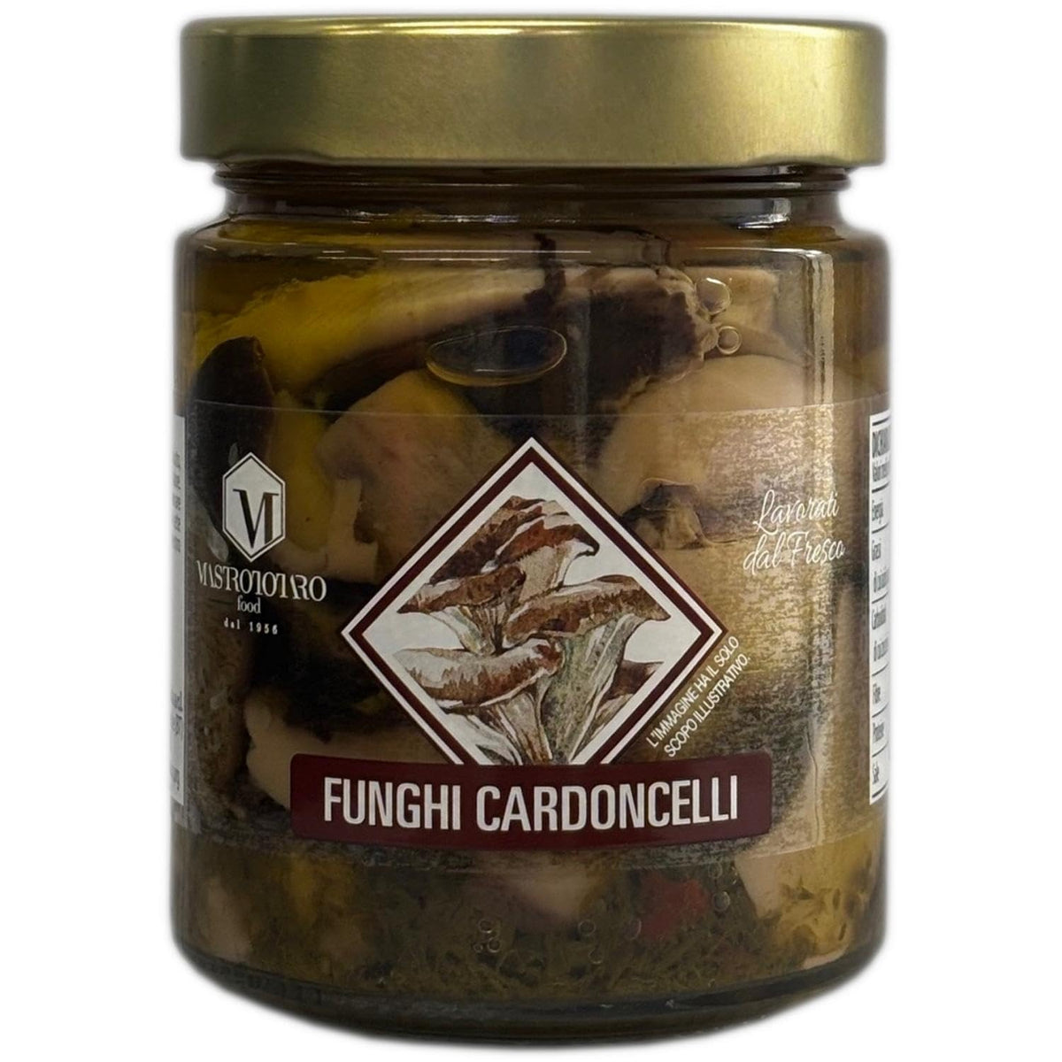 Mastrototaro food funghi cardoncelli in olio 280 g