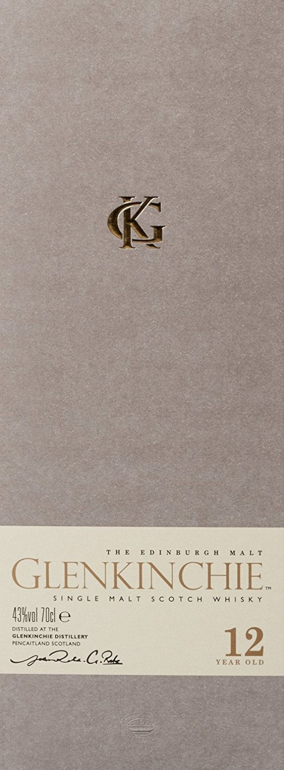 Glenkinchie 12 Year Old Whisky - 70 cl