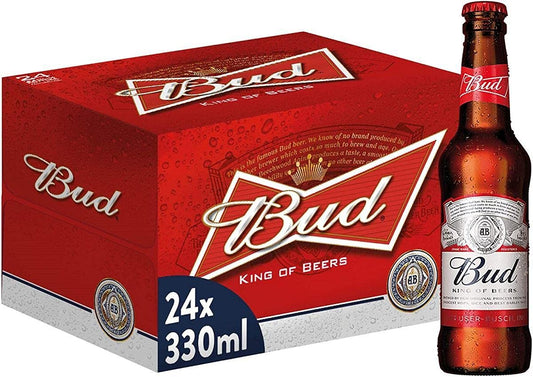 BUD BIRRA KING OF BEER 33 CL e24PZe