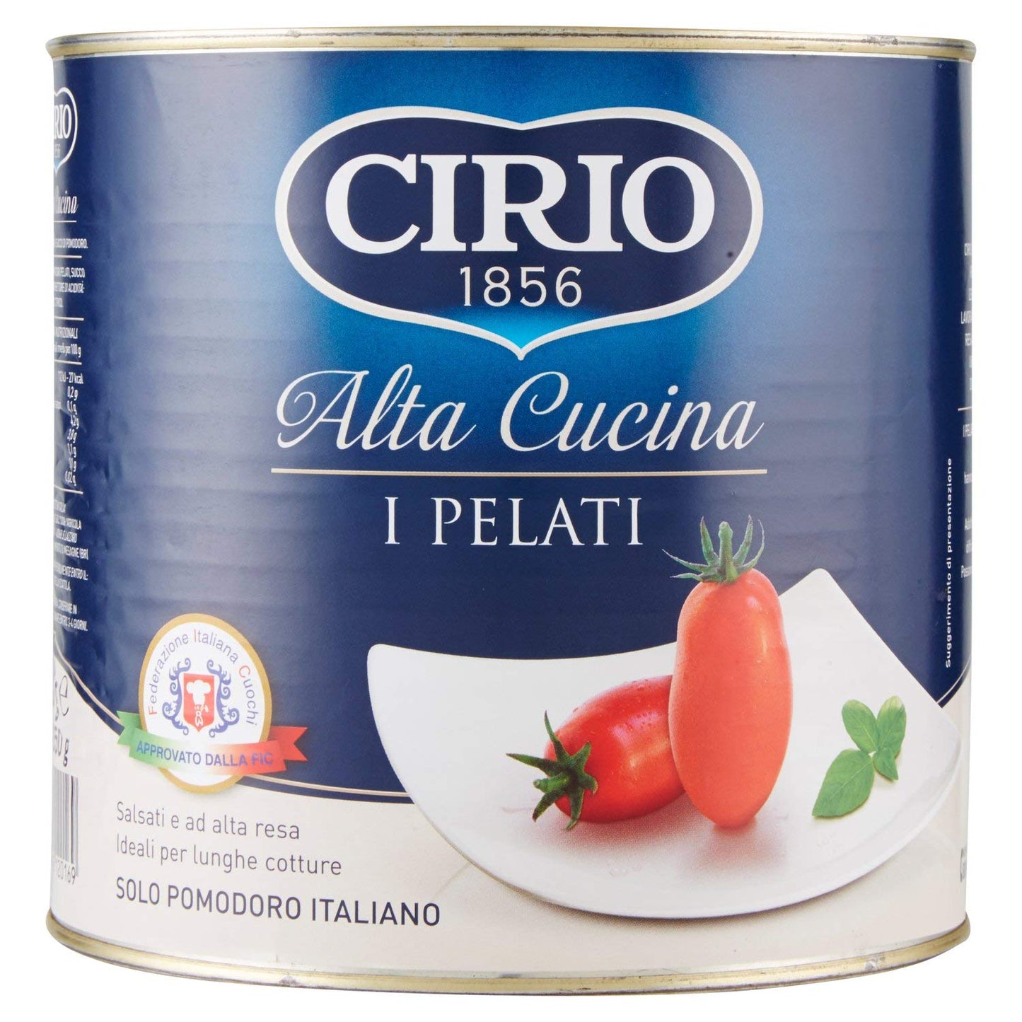 Cirio Alta Cucina Pelati Cirio - Grande Formato, 2500g