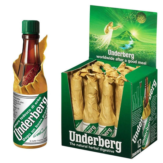 LIQUORE AMARO UNDERBERG MIGNON 20 ML X 12 BOTTIGLIE DIGESTIVO AMARO ERBE
