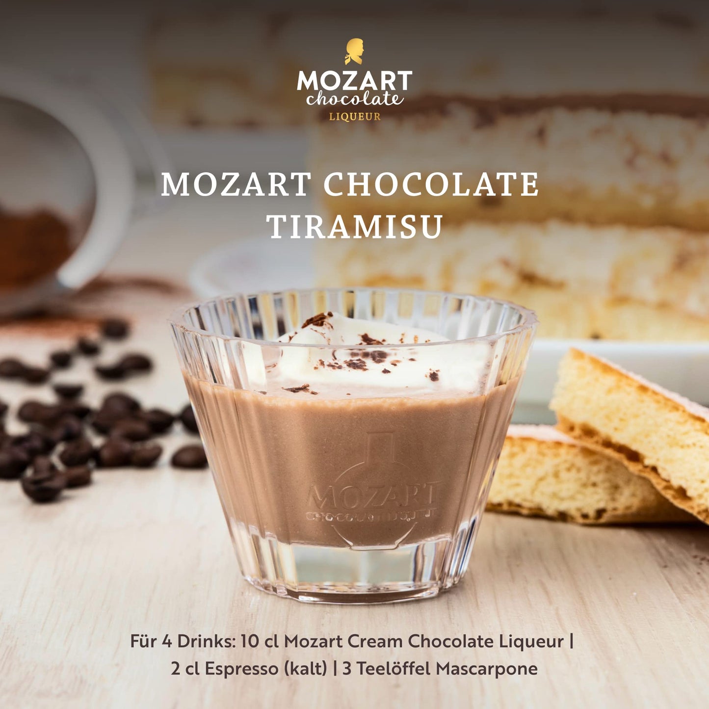 Mozart Chocolate Cream Gold Liquore - 700 ml