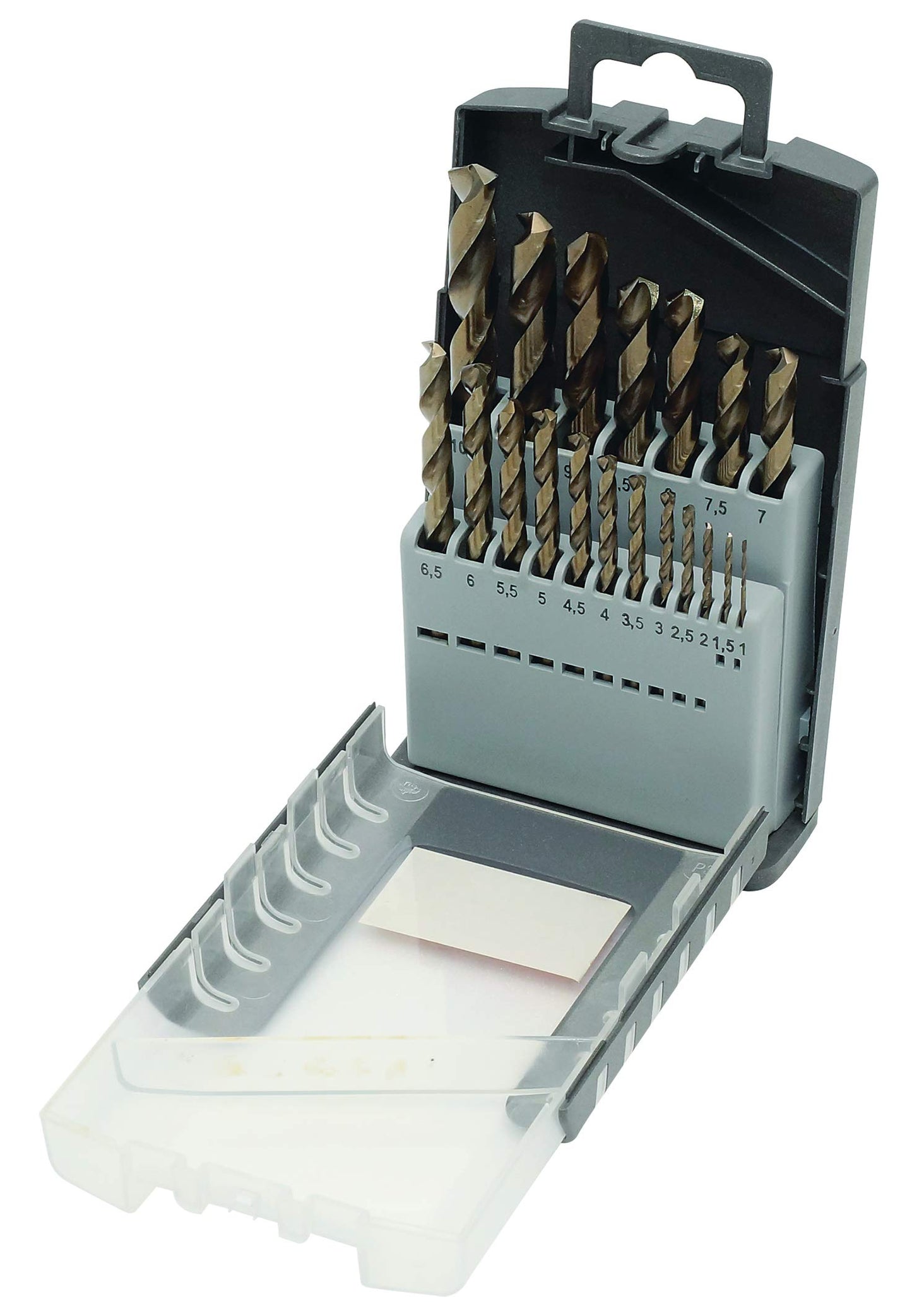 KRAFTWERK 13904 punta per trapano Punta di trapano elicoidale da taglio 19 pz