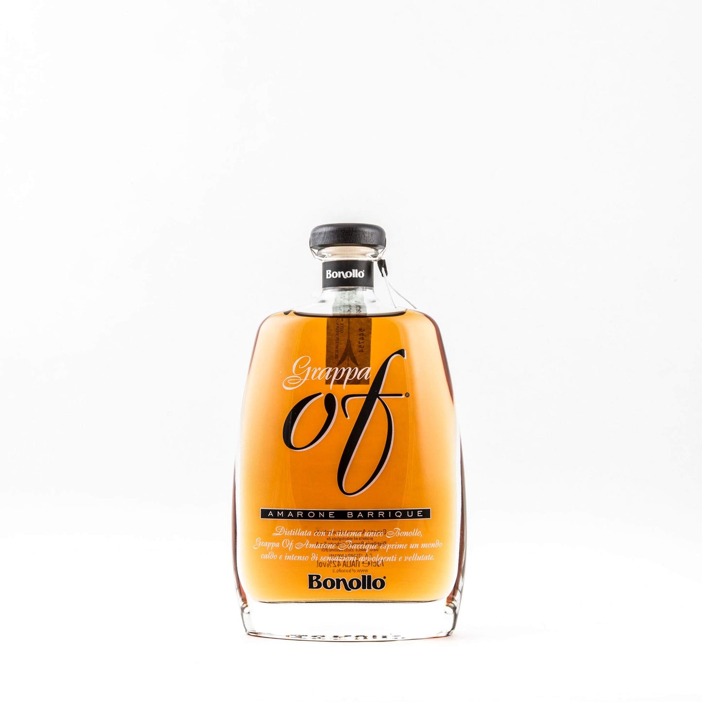 Bonollo Grappa OF AMARONE BARRIQUE Astucciata, 70 Centilitri