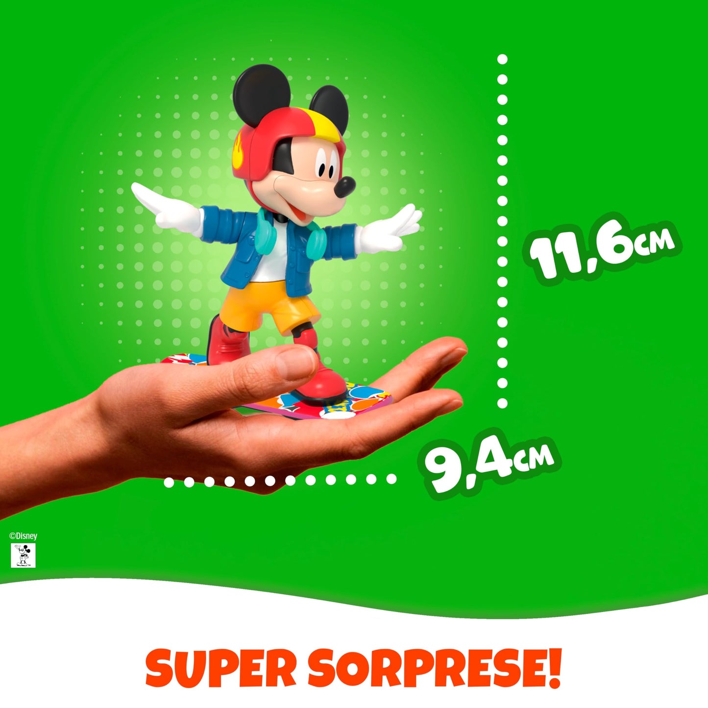 Kinder GranSorpresa Mickey and Friends, Uovo di Pasqua Kinder 2026 di Finissimo Cioccolato al Latte con Sorpresa Mickey and Friends, 150 g