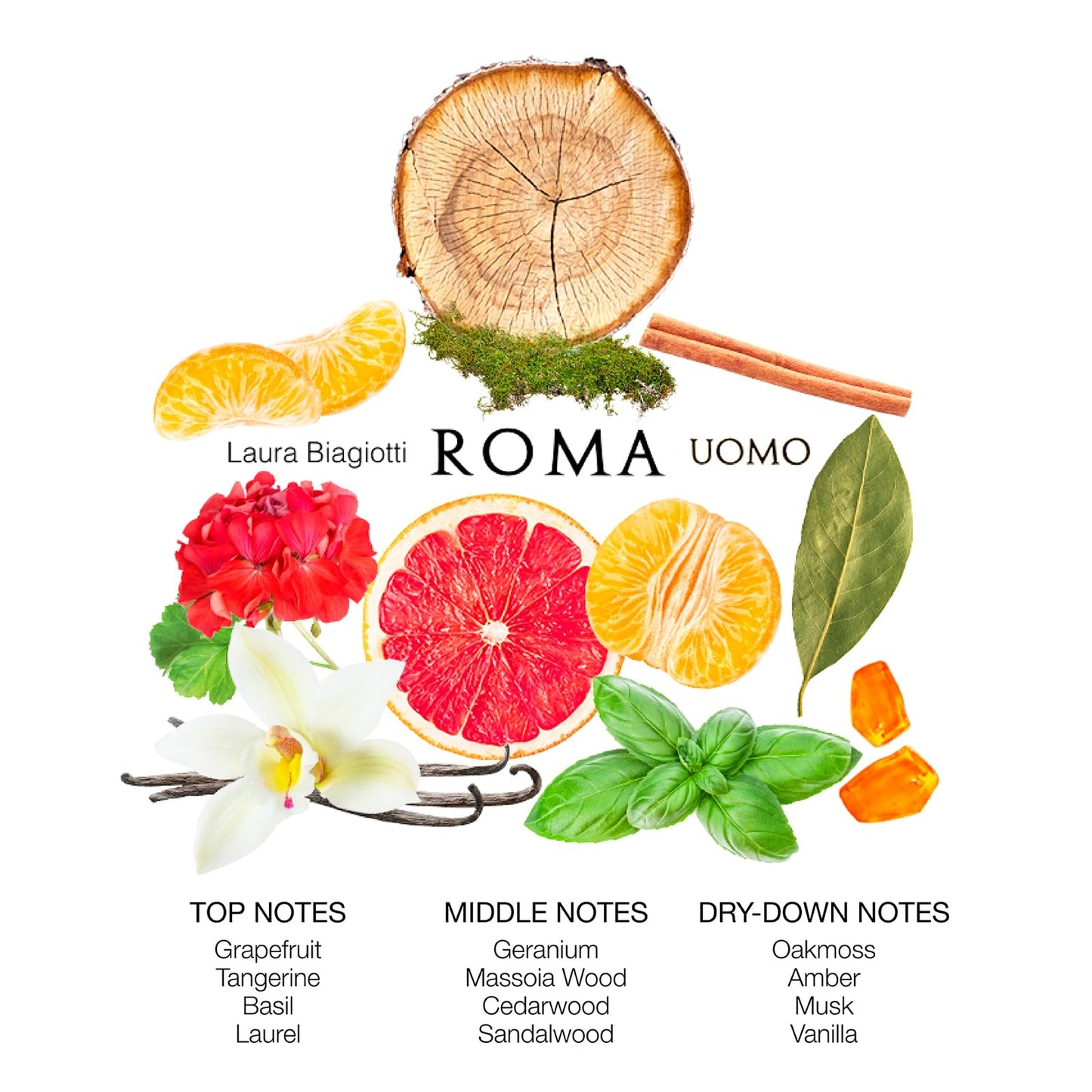 Laura Biagiotti, Roma Uomo, Eau de Toilette, 40 ml