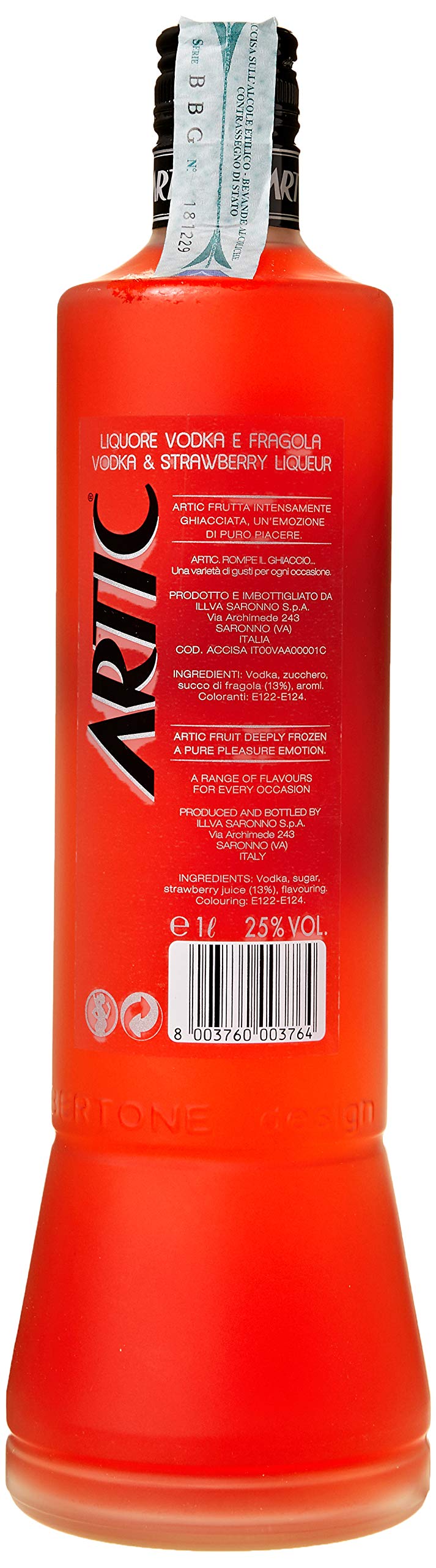 Artic Fragola 8505012.1 Vodka, L 1