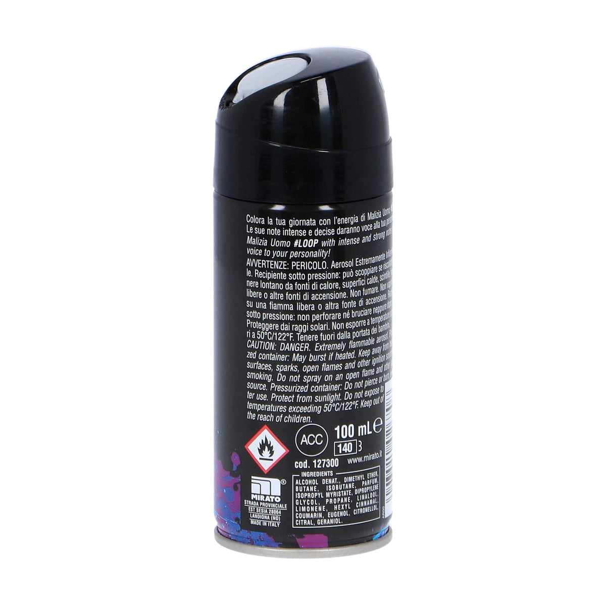MALIZIA UOMO DEODORANTE #LOOP 100 ML